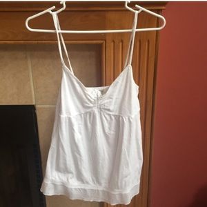 White Boho Tank
